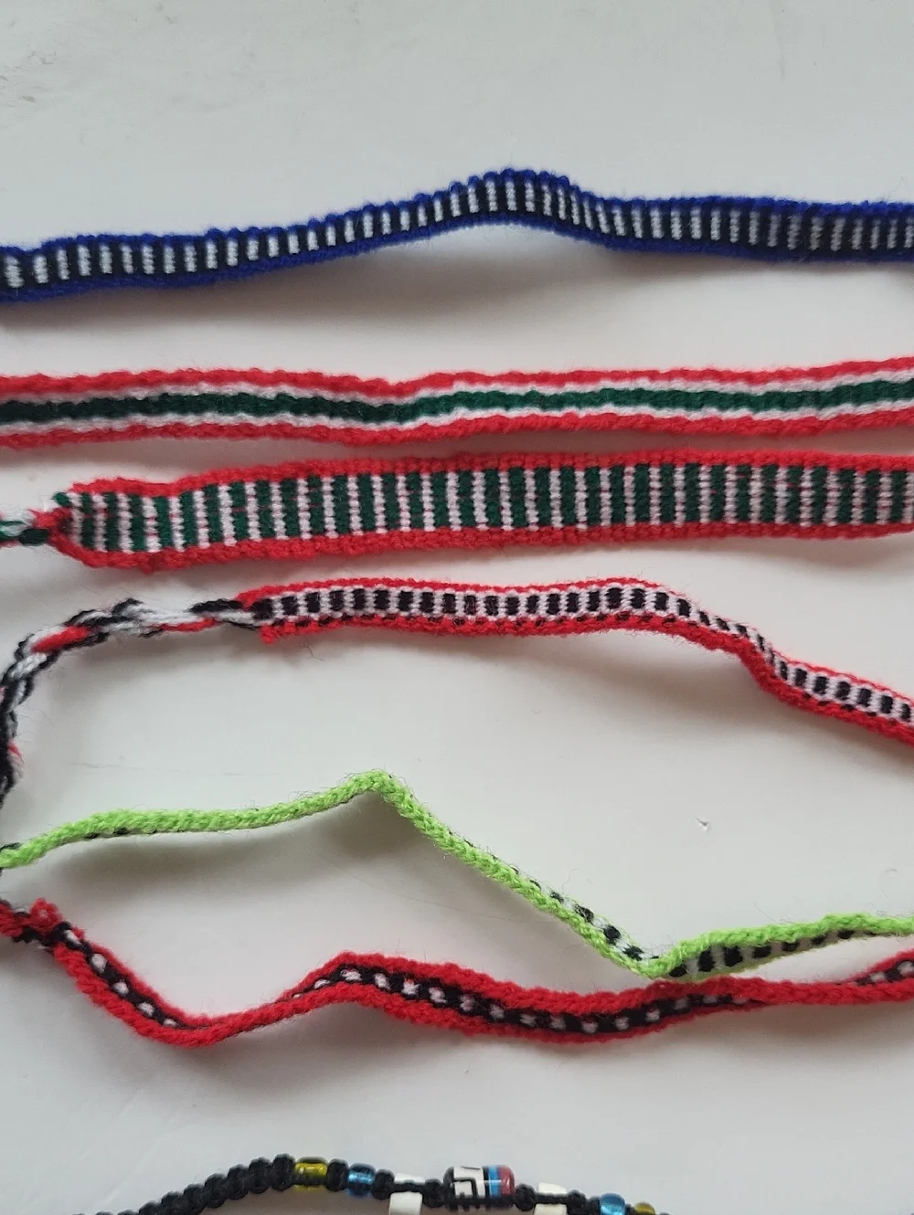 Handmade Multicolor Friendship Bracelets - Set of 10